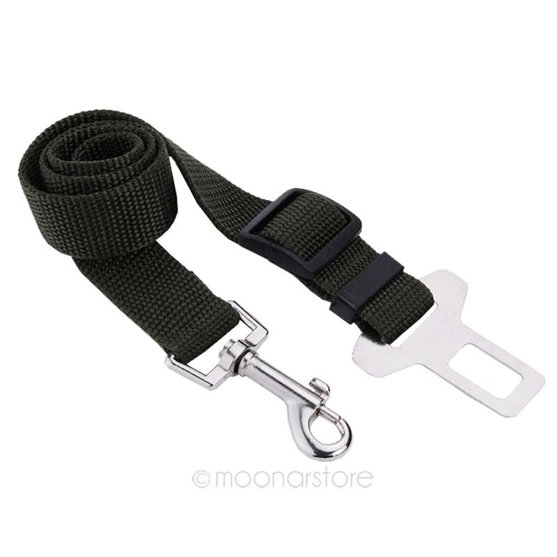 Hond Kat Autogordel Verstelbare Harnas Lead Leash Voor Kleine Medium Kleine Hond 5 Kleur Clip Dierbenodigdheden