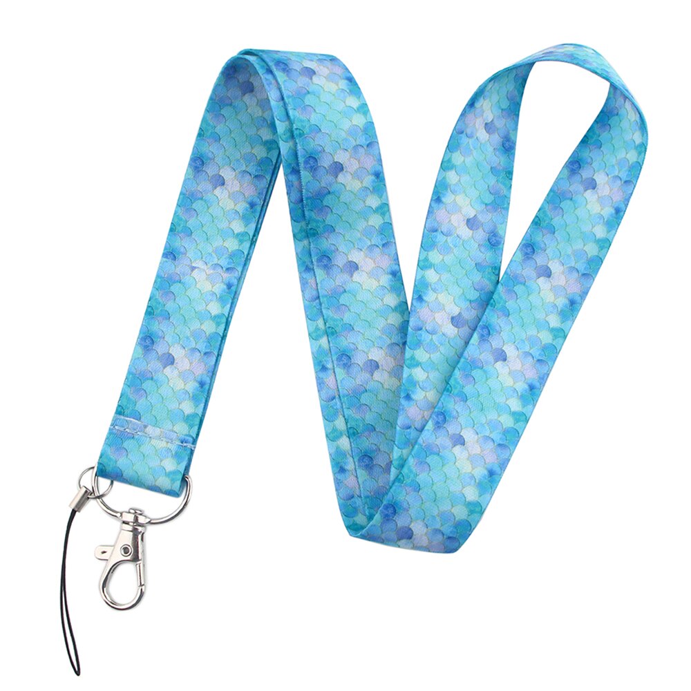 Llavero LT683 con correa para el cuello, Soporte para tarjeta de identificación, cuerda para colgar, accesorios para llaveros,