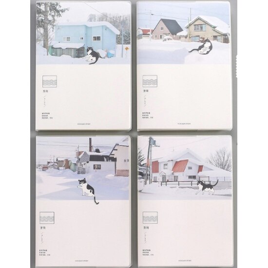 b5 super thick plastic cover notebook 16k student pvc plastic cover notebook Korea fresh and simple notebook stationery: 7