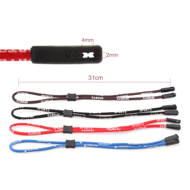 1PC regulowane elastyczne sznurek robić okularów okulary smycze na szyję sznurek pasek podtrzymujący sport opaska na głowę liny akcesoria robić okularów