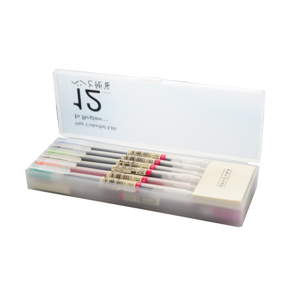 12 stuks Gekleurde Gel Pen met Memo Pads Set 0.5mm Colour Ink Maker Pennen School Office Schrijven Briefpapier Supply