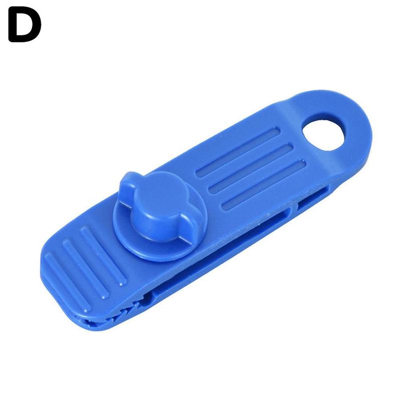 Zeltbefestigungsclip, diy-planenklemme, markisen-, zelt- und baldachinhalterung, druckknopf, canvas-ausrüstungshalterung, camping-klemme, wohnwagenhalterung,  k6 2: Blau