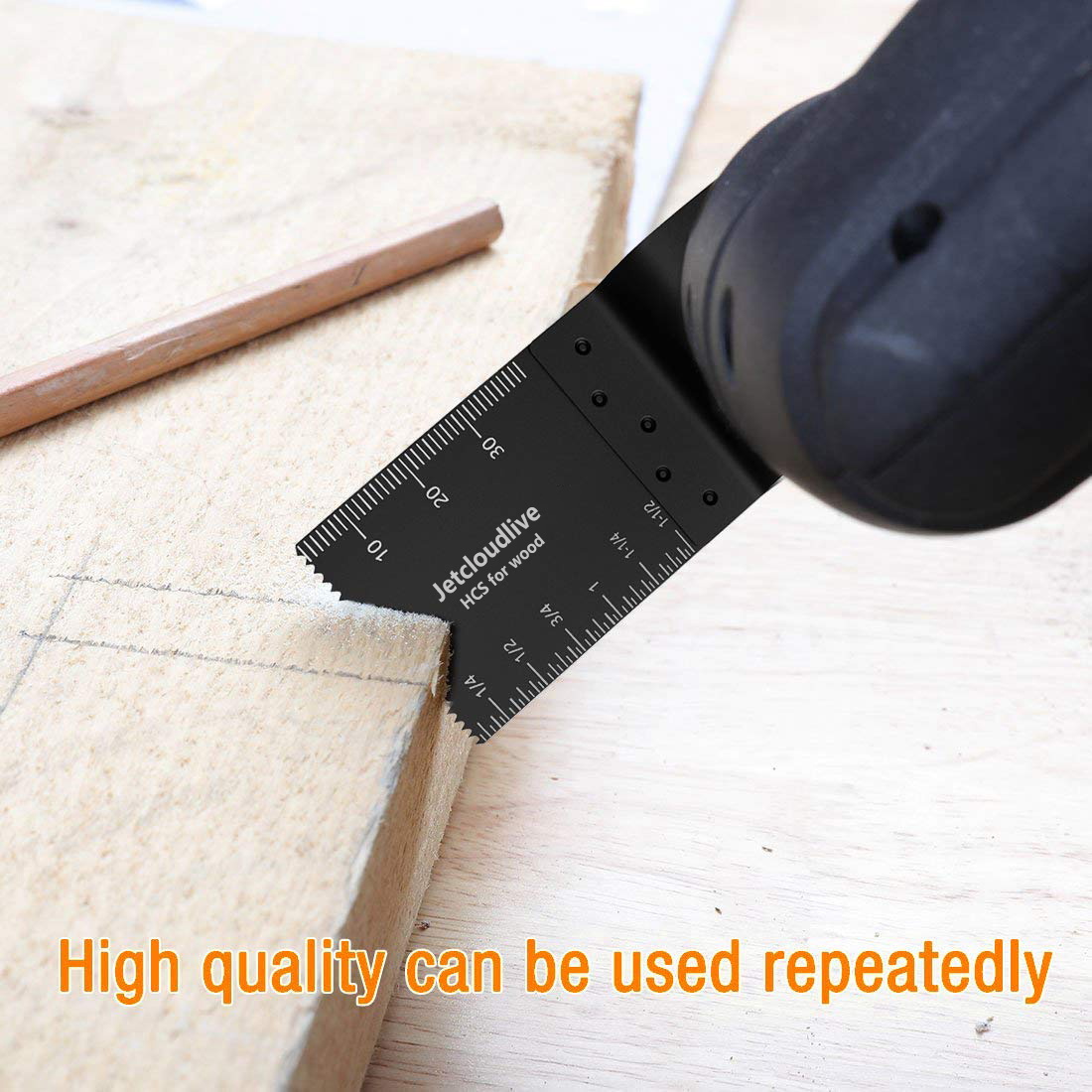 50Pcs Hout Oscillerende Zaagbladen Professionele Multitool Quick Release Zaagbladen Fit Porter Kabel Rockwell Makita Black Decker