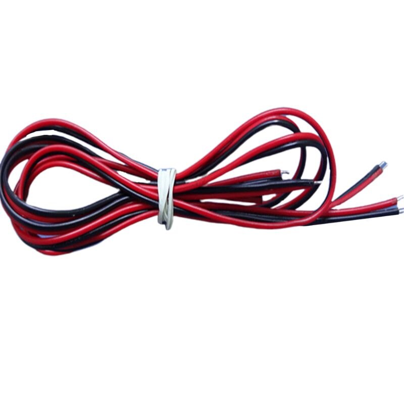 10M 18/20/22 Gauge AWG Electrical Cable Wire Tinned Copper Insulated LED Strip PVC Black + Red