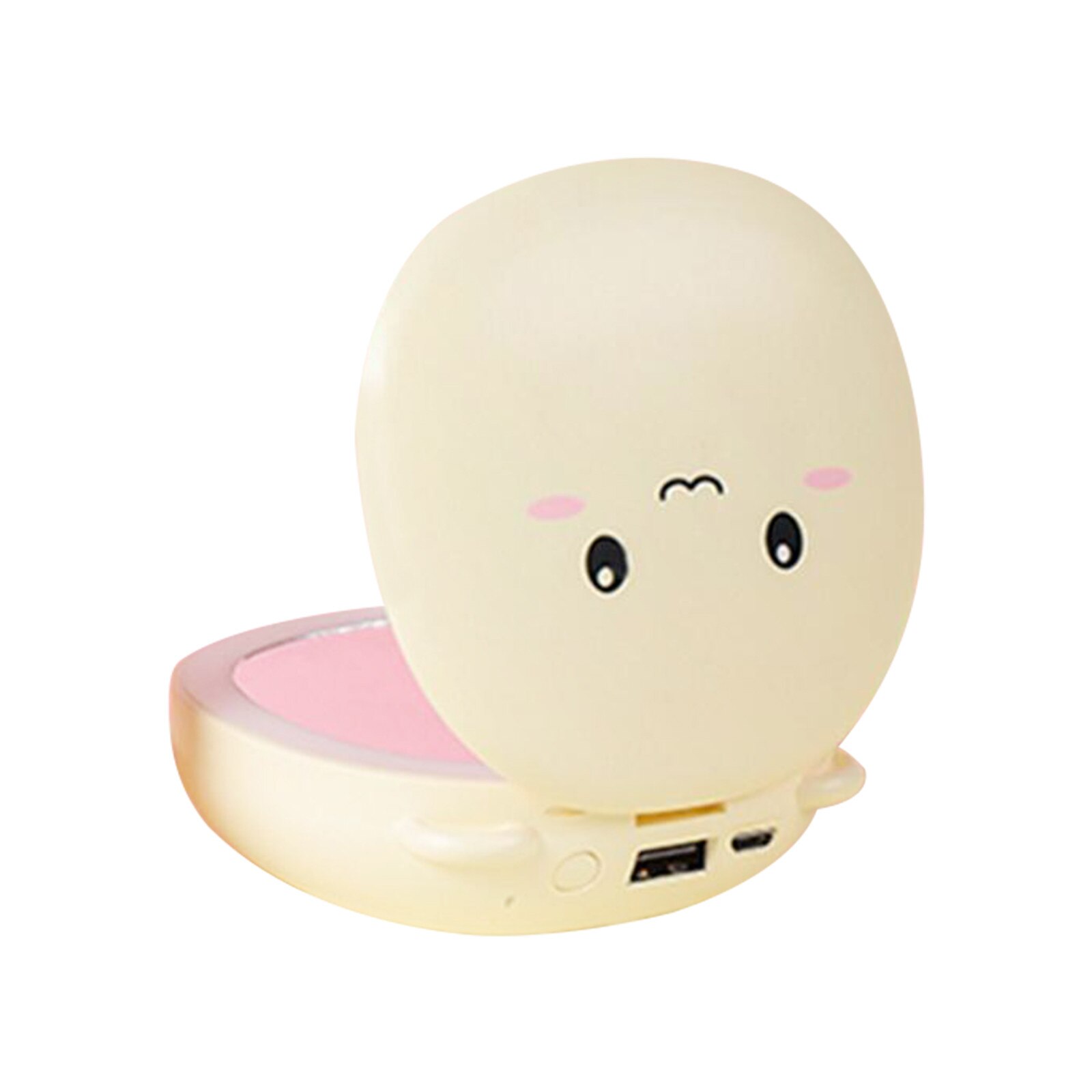 Gato lindo calientamanos calentador para invierno Mini portátil de mano USB móvil de la energía de carga útil el calentamiento de bebé calentador de #40: B
