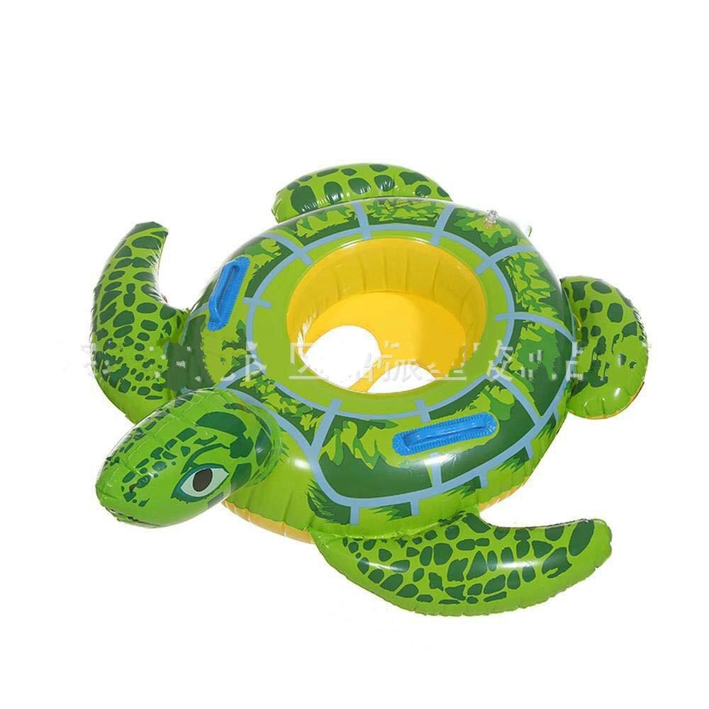 siège gonflable pour enfants bébé anneau de natation gonflable tortue dessin animé bateau de natation accessoires de natation: Default Title
