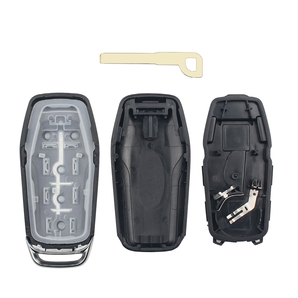 KEYYOU para Ford Mustang borde Explorer fusión Mondeo Kuka 5 botones inteligente carcasa de la llave a distancia del coche caso Fob cubierta