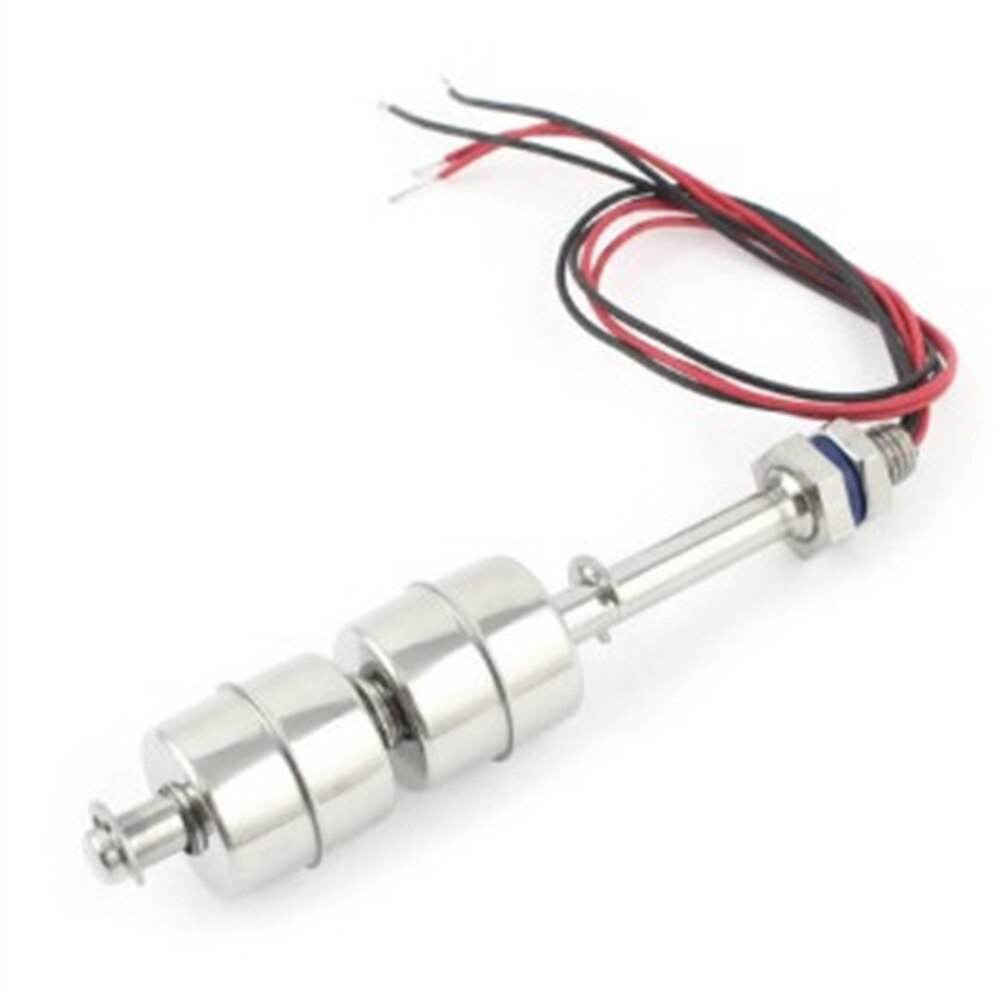 TuToy Roestvrijstalen waterstroomtank Verticale vlotterschakelaar Vloeistofsensor Niveauregelaar - 75 mm
