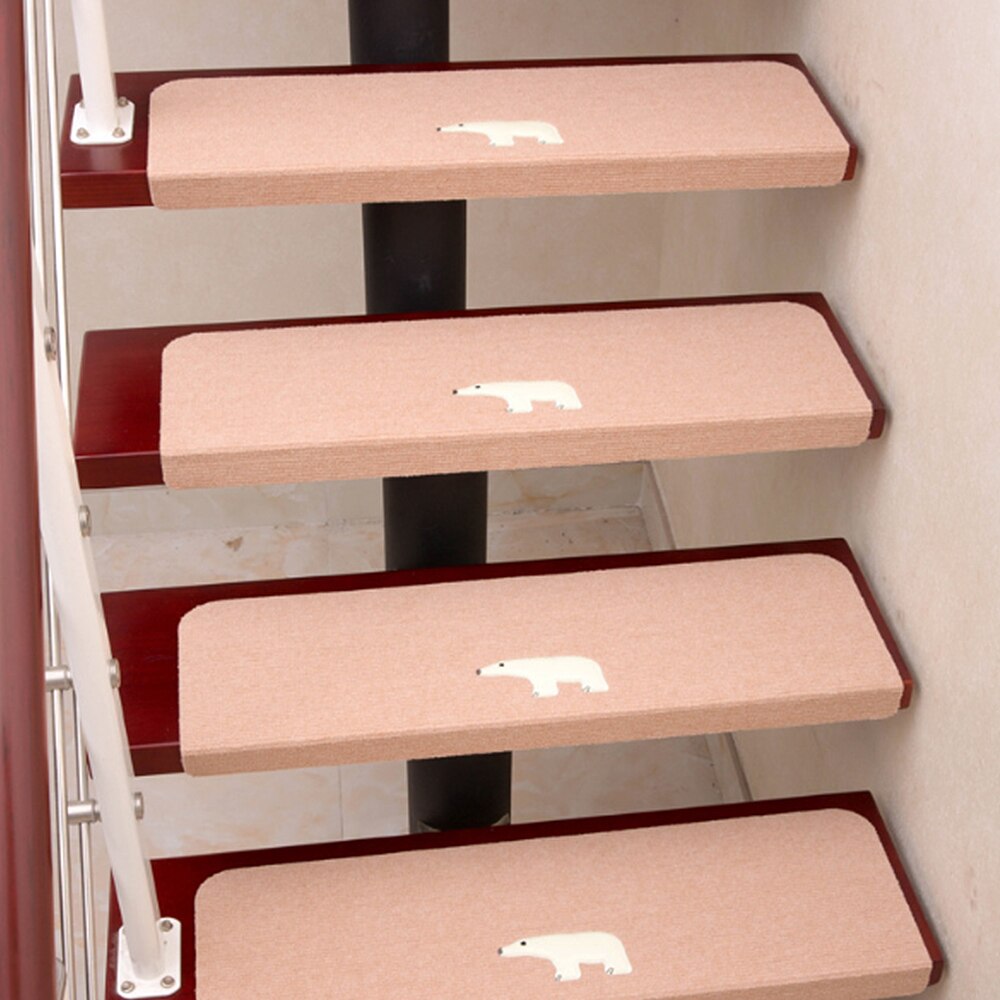 1 ud. 70*21*4,5 cm bandas de rodamiento de escalera alfombra antideslizante cubiertas luminosas de piso esteras escalonadas escaleras antideslizantes alfombras autoadhesivas