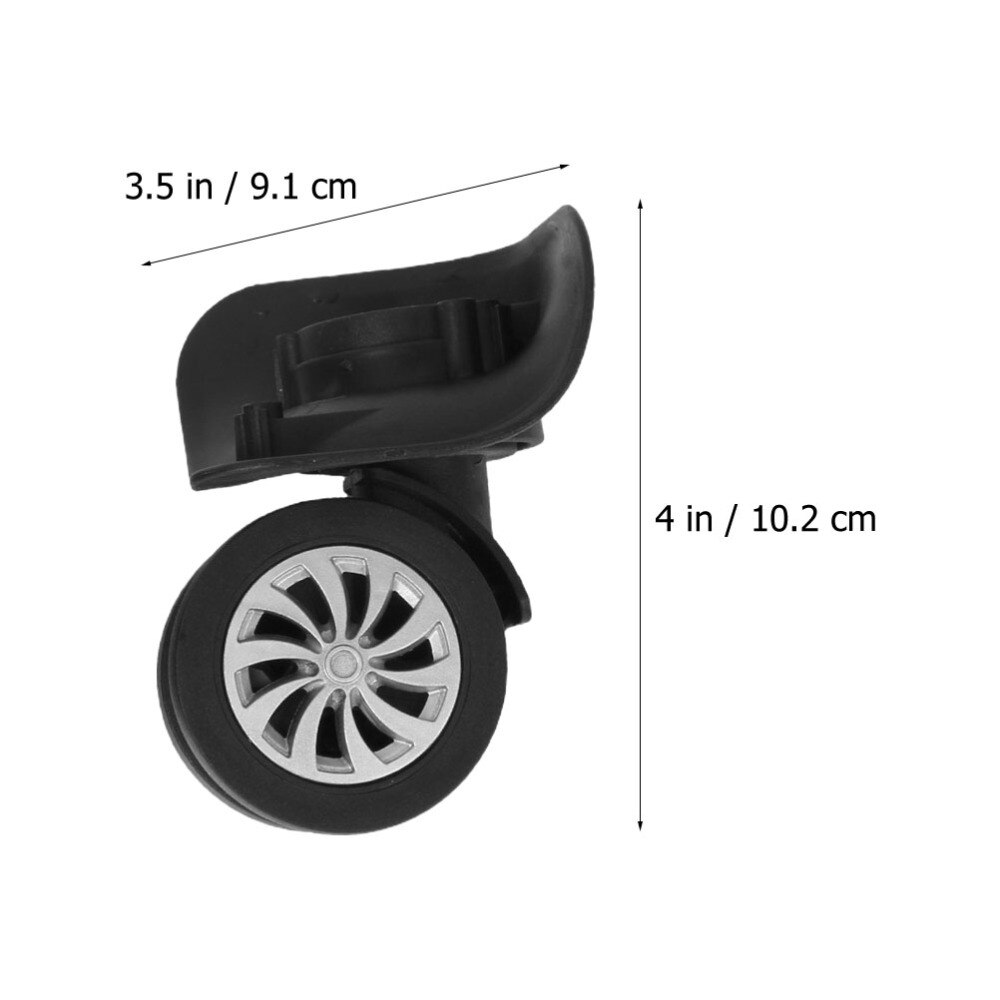 4 Uds. De ruedas para maleta de viaje