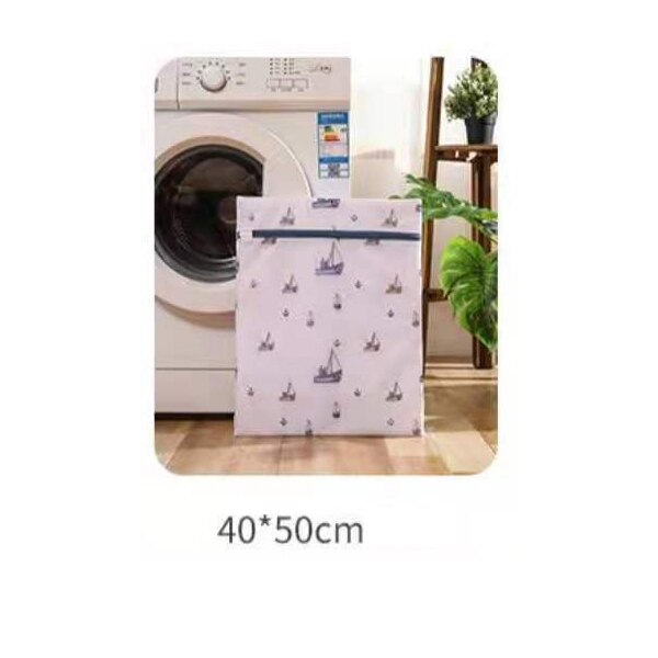 Gittergewebe Waschen Taschen für Wäsche Unterwäsche Bh Socken Schmutzige Kleidung Organizer Wäsche Korb Haushalts Waschmaschine Tasche: C 40CMx50CM