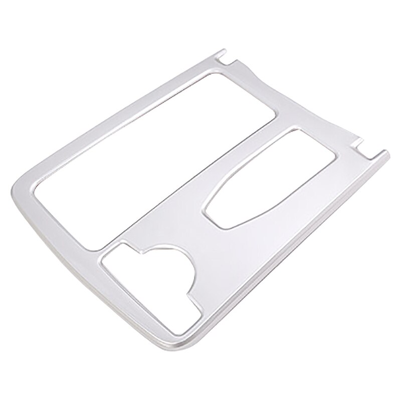 Supporto di Tazza auto Abs consolle Centrale Telaio ordinare per Mercedes-Benz Classe E W212 2010-2011 Classe C w204 2008-2014: argento