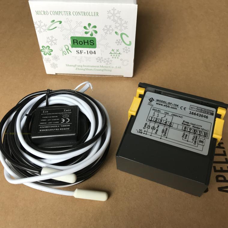Sf-104 temperature controller refrigerator freezer refrigerator adjustable temperature controller digital display ac