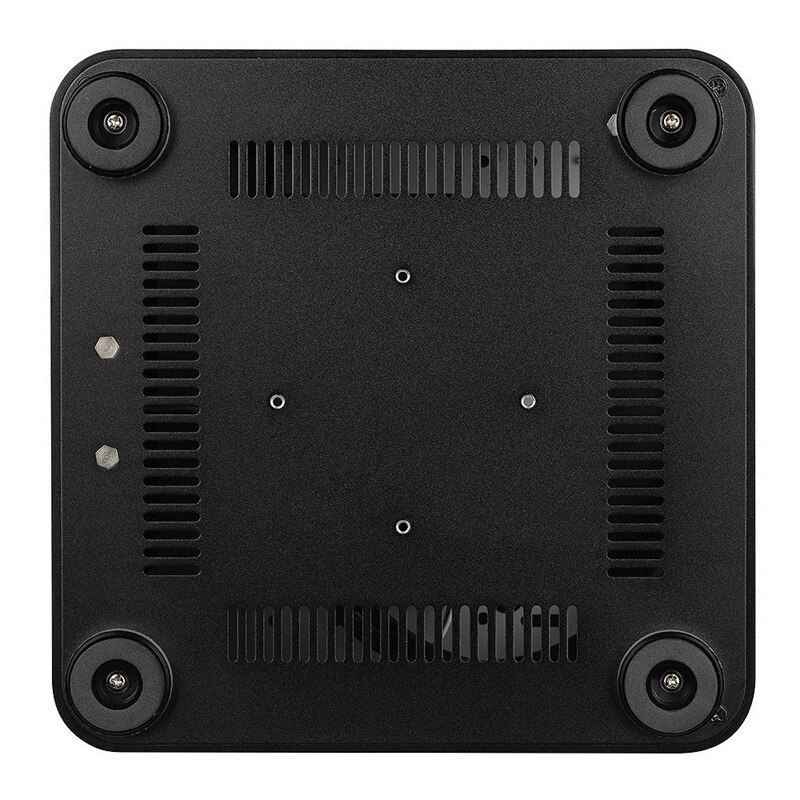 L80S Computer Cases Aluminum Chassis Desktop Mainframe with Usb 3.0 Port Hollow for Game Chassis Diy Mini Pc Itx Case Black