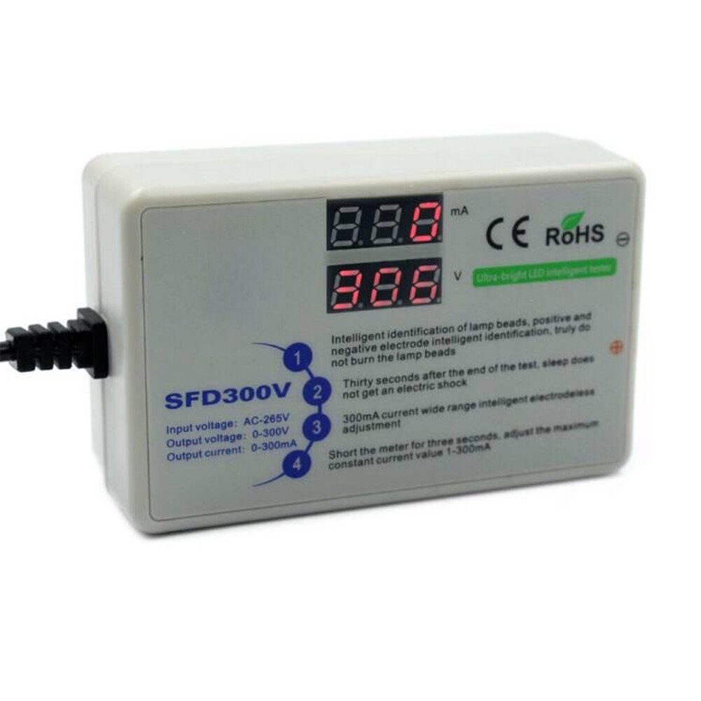 LED Backlight Tester 0-300V Output Repair Tool Measurement Digital Display Home Auto Identification With Meter Pen TV Lamp Bead