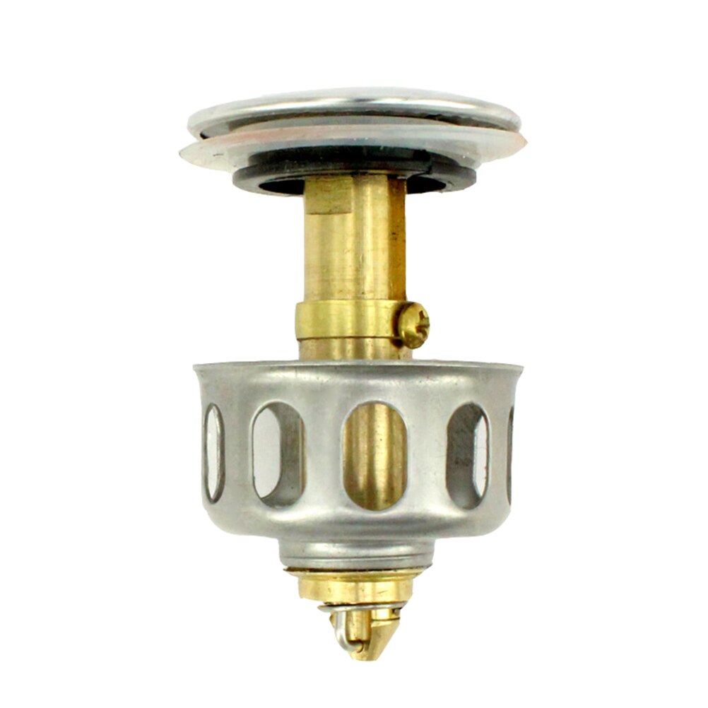 Universal Wash Basin Bounce Drain Filter Kitchen Bathroom Strainer Sink Drain Stopper