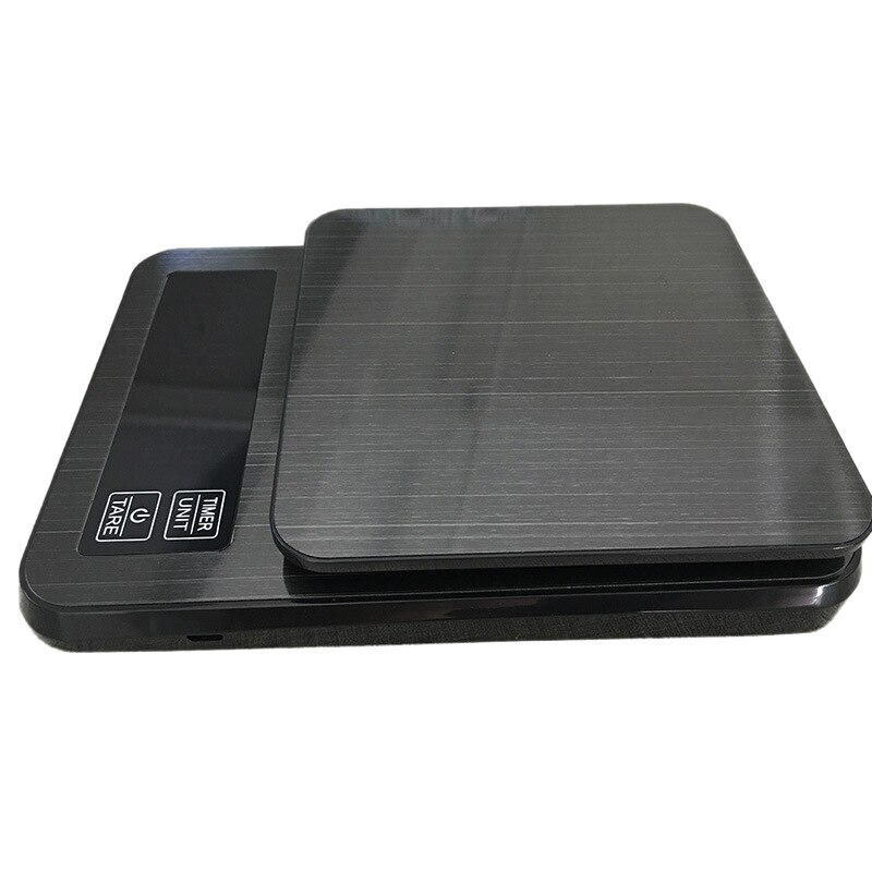 Balance numérique de précision 3000G / 0.1G avec minuterie pour cuisine, cuisine, cuisson, café, thé, balance de farine
