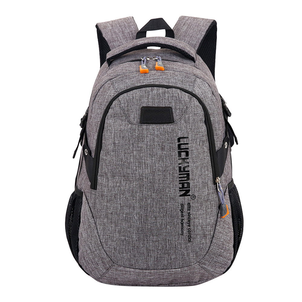 Causal Waterproof Backpack canvas Travel bag Backpacks Unisex laptop bags student bag Mochila Masculina #YL5
