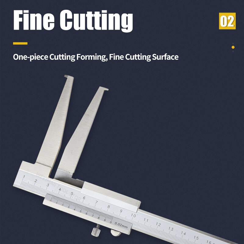 10-160mm Inner Groove Caliper Intern Vernier Caliper Stainless Steel Long Claw For Inner Diameter Measurement Tool Gauge 30-300