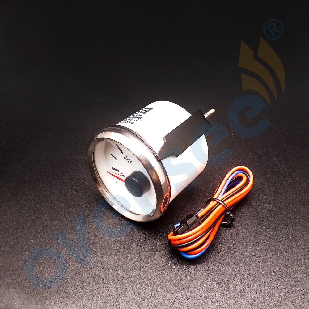 Inboard Outboard Universal Fuel Gauge Meter 810-00001 For Marine Boat Speed Boat Water Proof