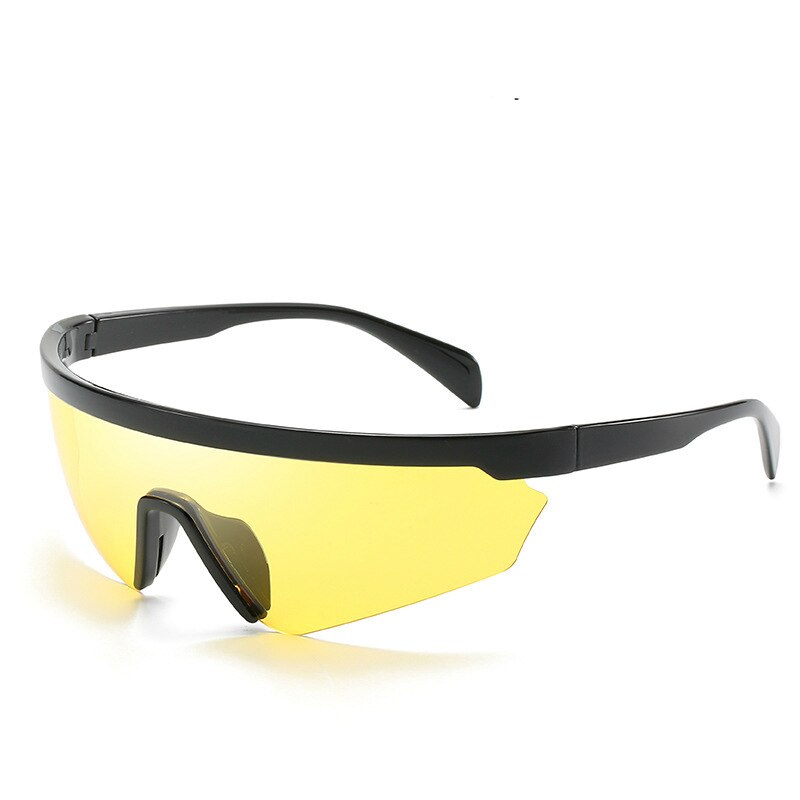 Gafas De Sol Con Forma De Estrella Sin Montura - Diseño De Personalidad, Color Rojo+Púrpura, Unisex