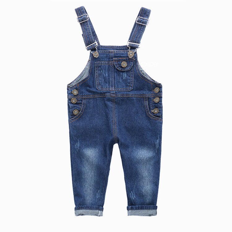 Combinaison fille 1-7 ans salopette fille enfants bleu jean Cowboy bébé garçon pantalon en jean enfant salopette bébé garçon vêtements bébé garçon: 3T
