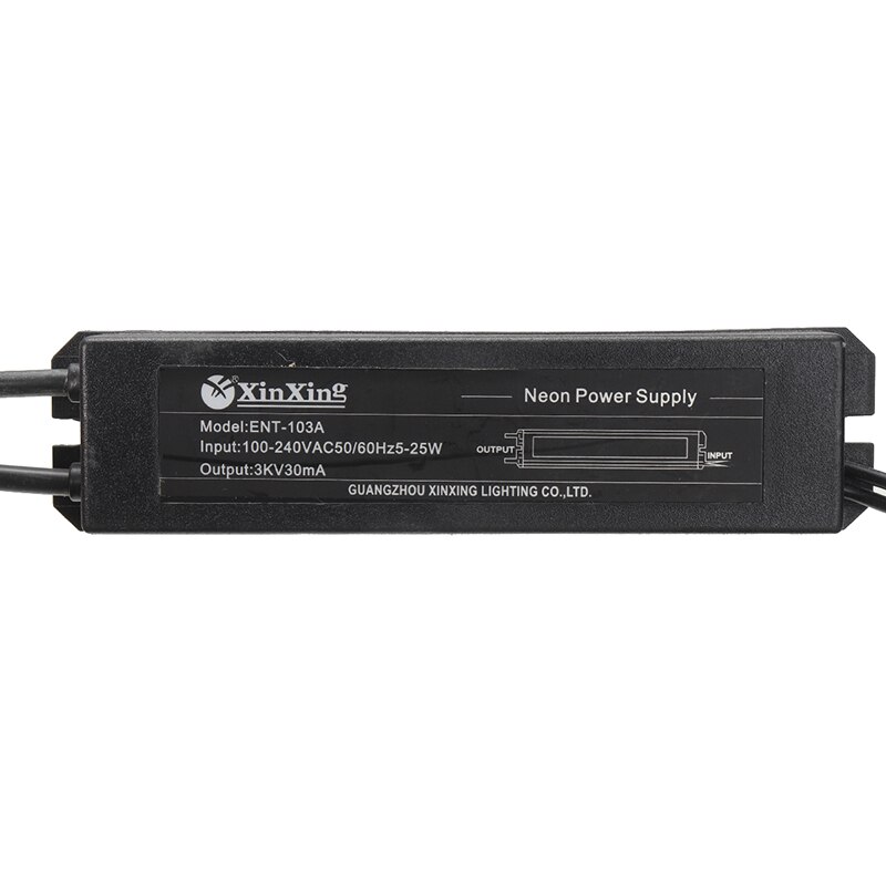 Neon Licht Transformator Teken Elektronische Transformator Voeding 3KV 30mA 5-25W Fit Voor Alle Maten Van Glas neon Light Sign