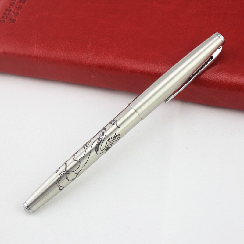 Financial tip 0.38mm Extremely fine Fountain pen Stainless steel Classic body Jinhao 911 Stationery Office school supplies 6619