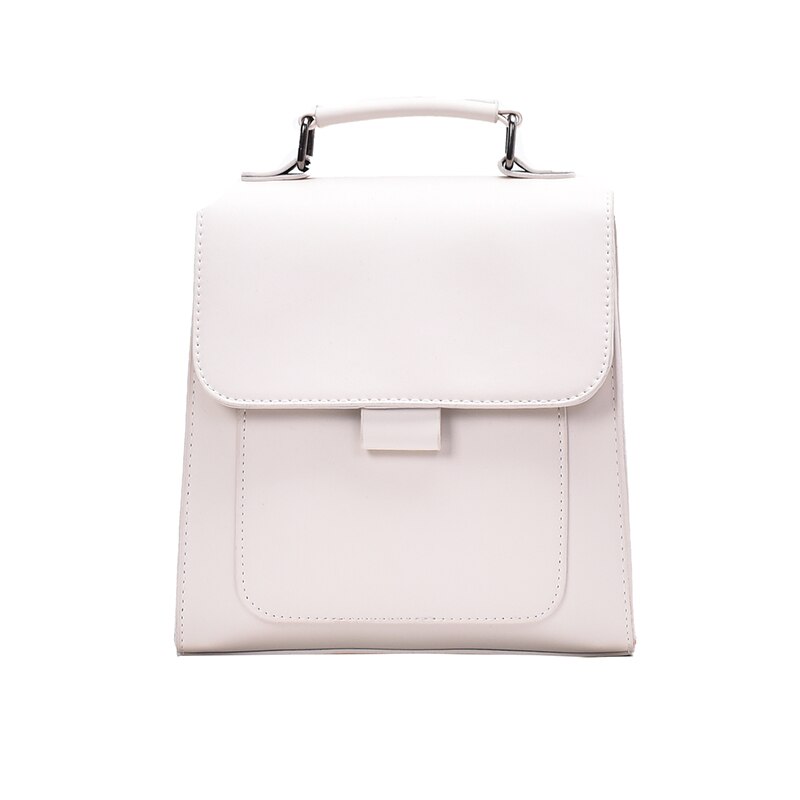 ottavino dell'UNITÀ di elaborazione di Cuoio Delle Donne Zaino mini Zaino Da Viaggio femminile di Alta Qualità Bookbag Borse Da Scuola per Le Ragazze adolescenti Mochila Feminina: Beige