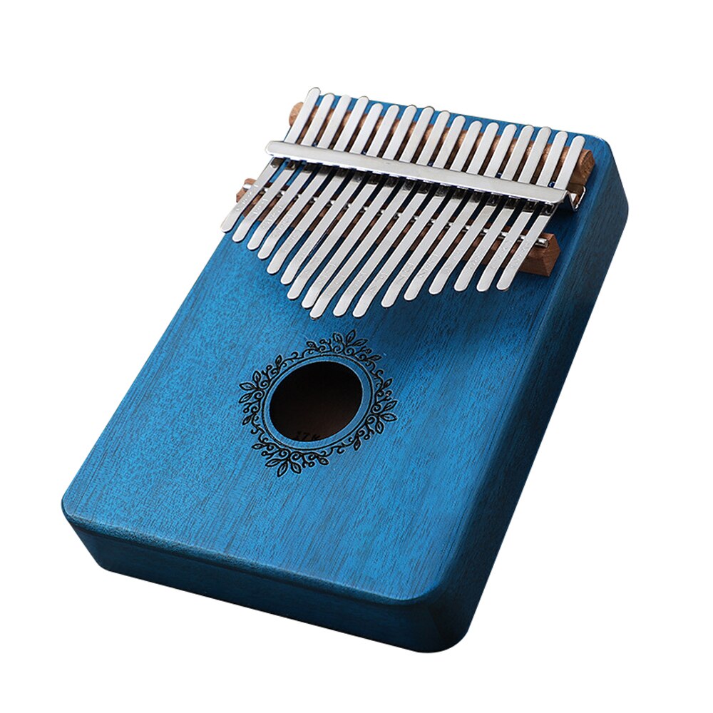 Kalimba de 17 teclas, Piano de pulgar africano, instrumento Musical portátil de madera: Style 3