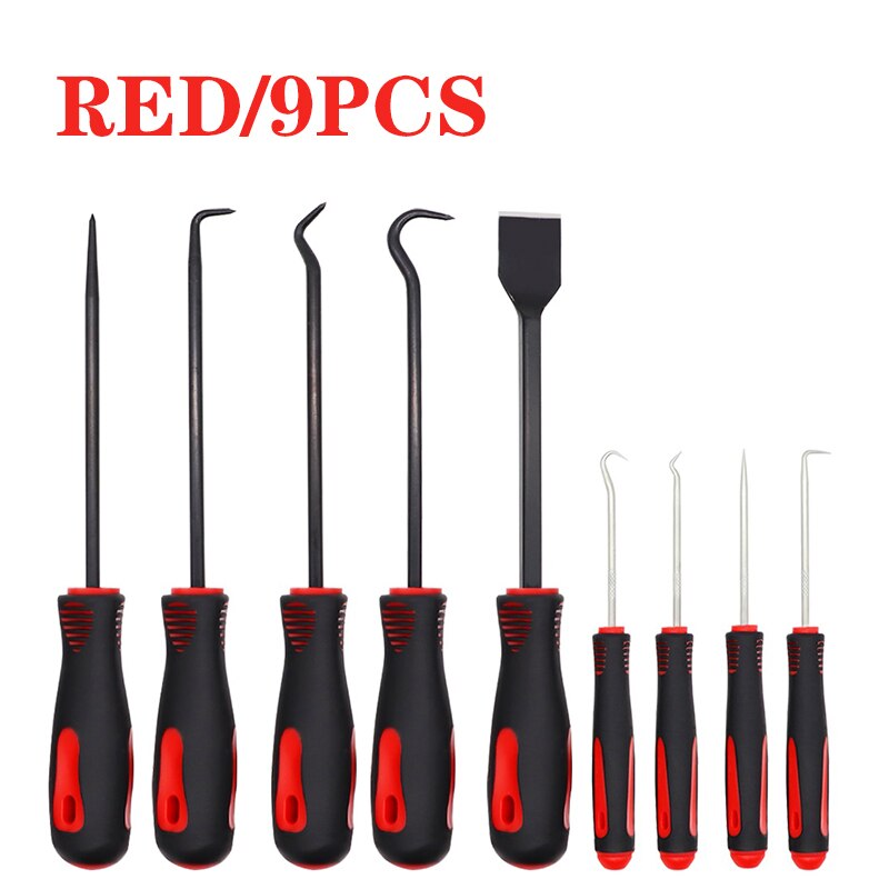 Auto Repair Tool 9 Oil Seal Driver Cleaning Tool O-Ring Disassembly Tool 9-Piece Oil Seal Puller Screw Drive Puller