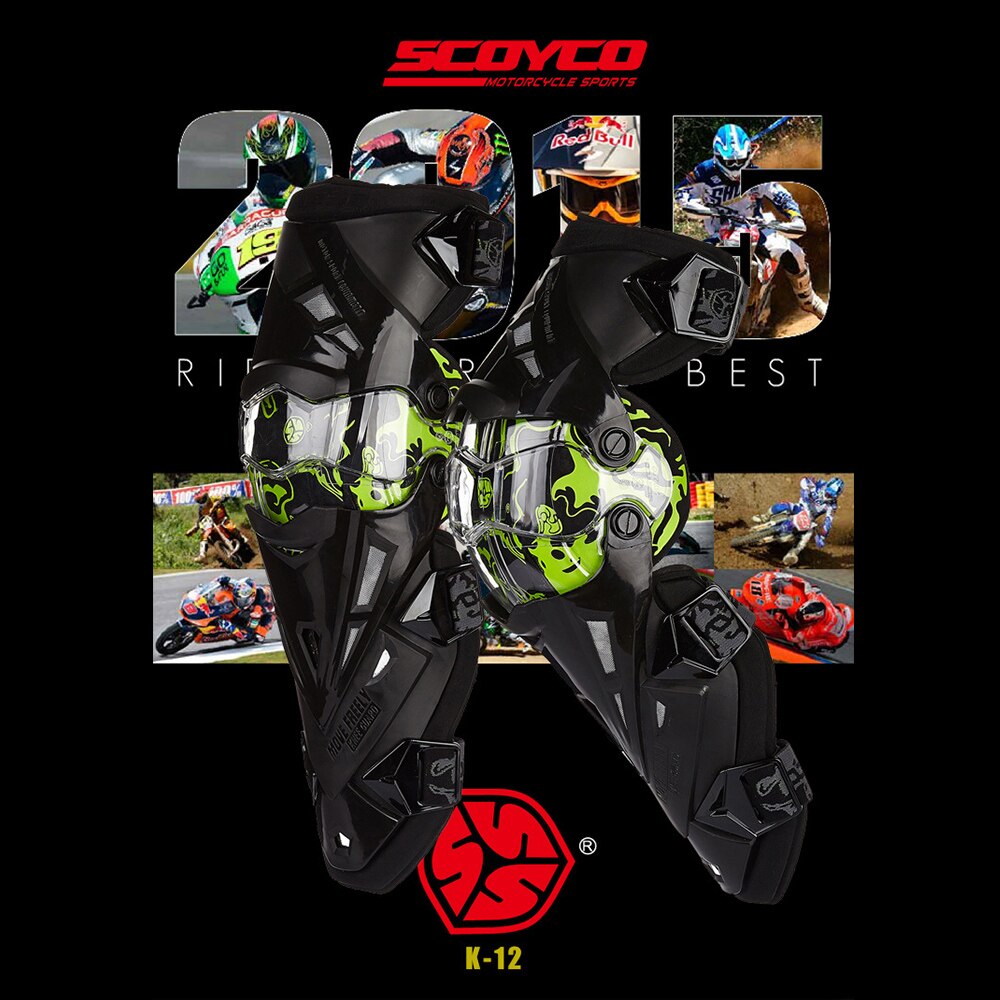 Professionele motorfiets kniebeschermers motocross kniebeschermers motorbescherming kniebeschermers racebeschermers veiligheidsuitrusting race brace