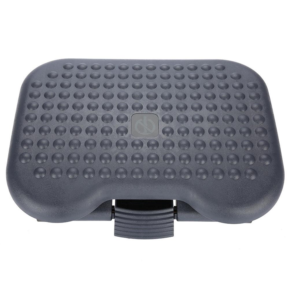 Ergonomic Feet Pad Foot Support Rest Adjustable Height Foot Rest Stool Anti-fatigue Massage Comfortable Under Desk Home Office