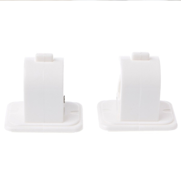 2 stuks douchegordijn ophangstang eindbevestiging houder clip rek haak voor thuis badkamer dnj 998