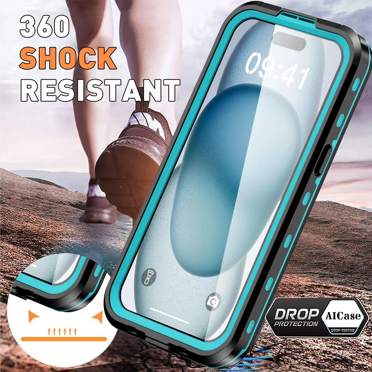 Ip68 vanntett deksel til iphone 16 15 14 13 max pluss heldekkende beskyttelsesdeksel svømming undervannsdykking magsafe magnetisk deksel