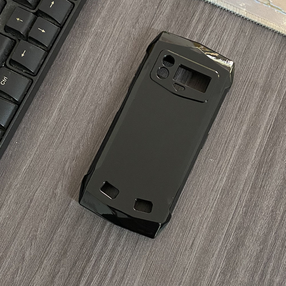 Funda de teléfono suave de TPU para DOOGEE Smini, funda trasera de silicona para Doogee S Mini, Fundas protectoras, carcasa de teléfono: Negro