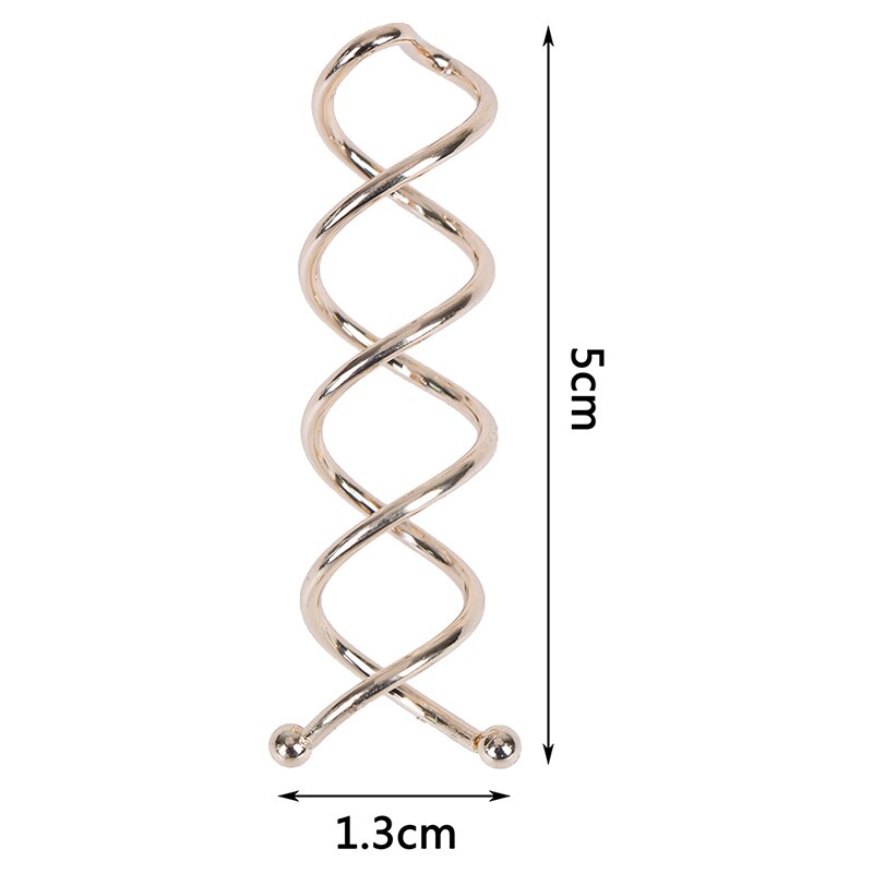 10pcs Spiral Twist Hair Pins Spin Screw Girls Hair Accessories Twist Hair Clips Hairpins Hair Pins Bun Maker Headwear Women