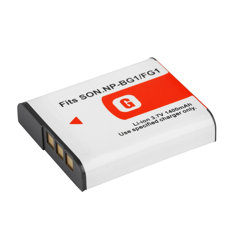 Battery NP-BG1 NP-FG1 1400mah for Sony Cyber-Shot DSC-W100 DSC-WX1 H3 H7 H9 DSC-H10 DSC-H20 DSC-H50 DSC-H55 Batterie NP BG1: 1PCS Battery