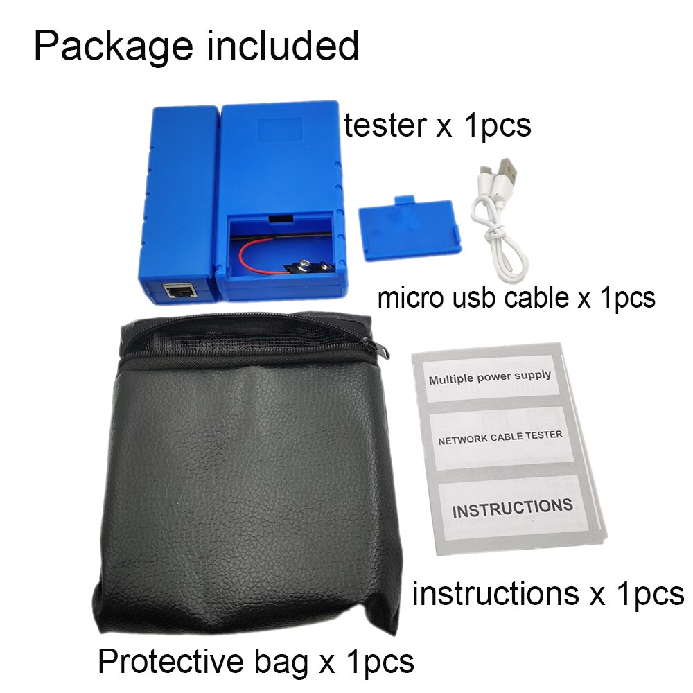 xintylink RJ45 ethernet Cable lan tester Network tools RJ11 RJ12 rg45 CAT5 CAT6 UTP Networking Tool instrument: USB rj45 tester