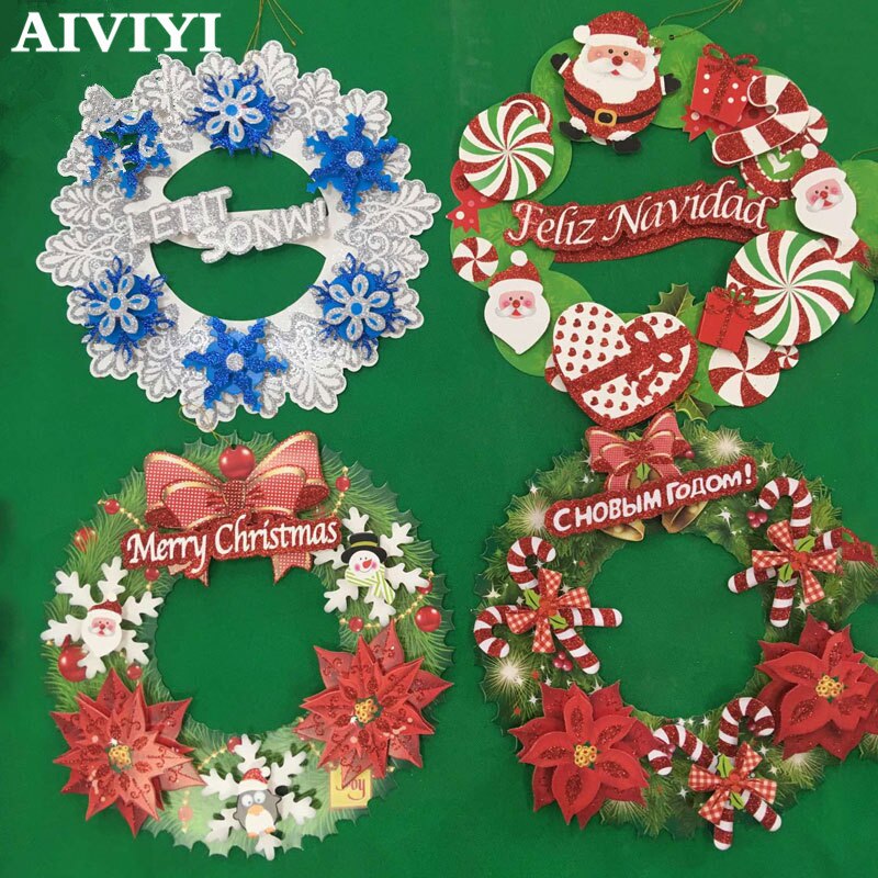 Producten 1 stks/partij Kerst Deur Decoratie Opkno... – Grandado