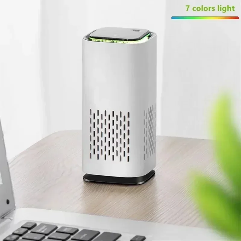 Purificateurs d'air petit filtre Hepa Portable purificateur d'air maison supprimer les odeurs de fumée formaldéhy pour voiture chambre petit purificateur d'air