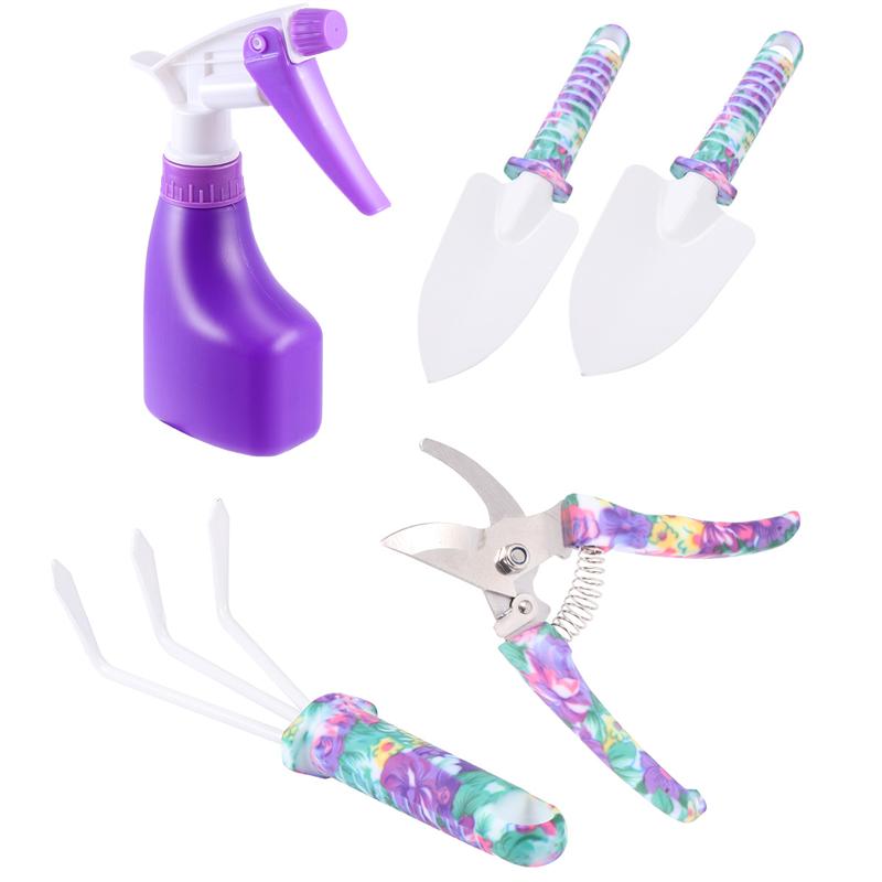 5 pièces outils de jardinage jardin plantes succulentes fleurs outils d'extérieur boîte de rangement pour l'impression à la maison/Style vert