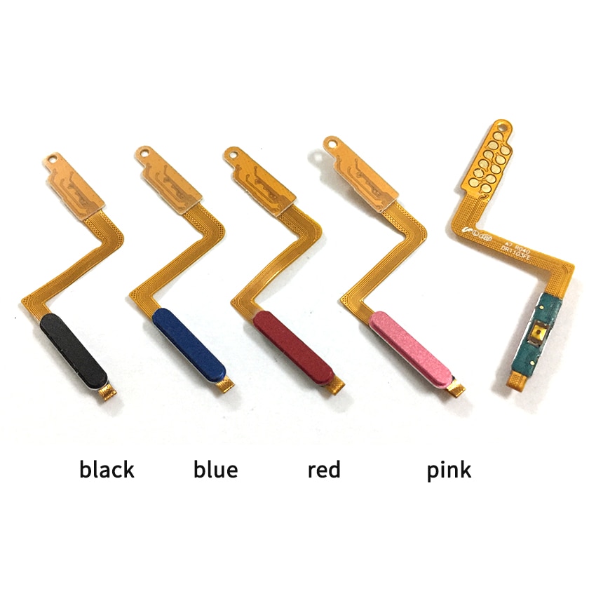 10Stck Für Samsung Galaxis A7 A750 Heimat Taste Fingerabdruck Sensor biegen Kabel Ersatz Reparatur Teile