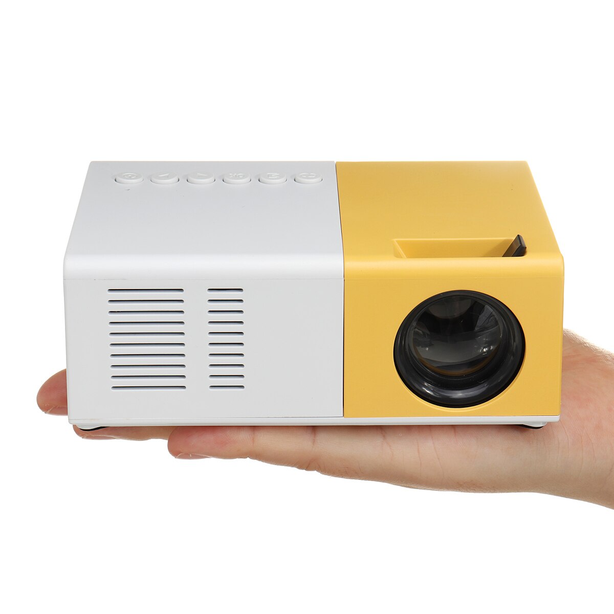 Mini HD1080P Projector LED Projector Lcd Projetor Audio HDMI USB Office Mini Proyector Home Theater Media Player Beamer