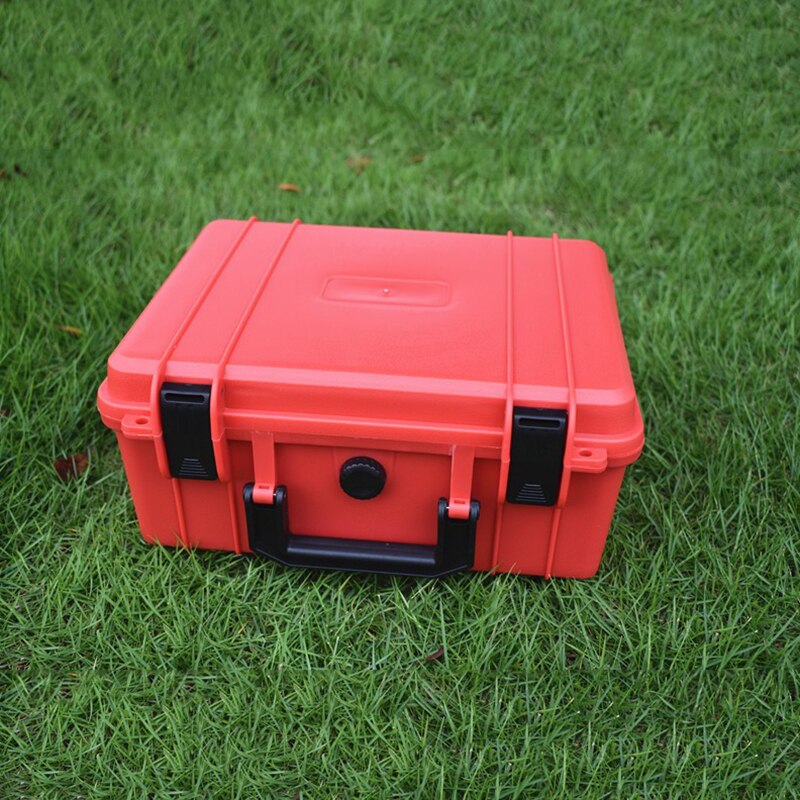 Portable Toolbox Protective Safety Instrument Tool Box ABS Plastic Storage Sealed Tool Case Thickened Shockproof Box w Sponge