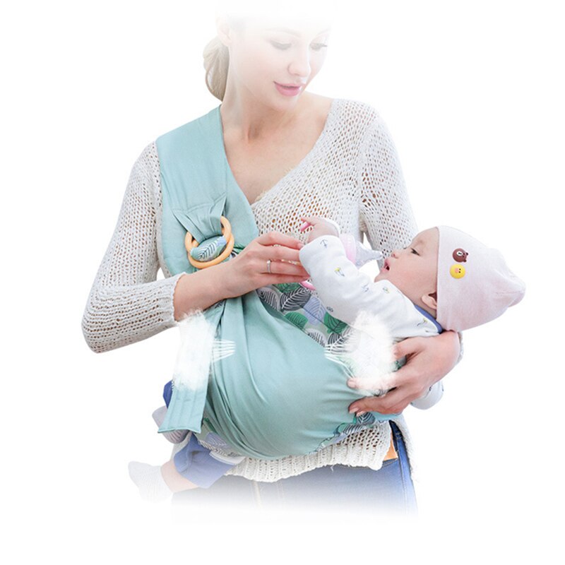 Baby Wrap Ring Sling Baby Carrier Backpack Nursing Cover for Infants Toddlers Soft Natural Wrap Breathable Cotton Kangaroo Bag