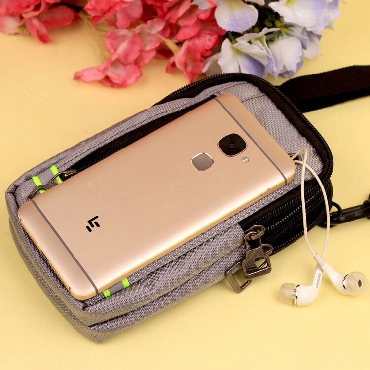 Universele outdoor sport telefoontas voor samsung  s9 s8 s6 edge note 3 telefoon heuptas portemonnee voor iphone 6 7 8 8p schoudertas
