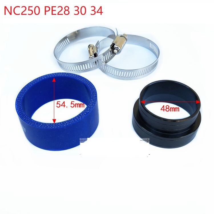 zongshen nc250 cbs250 Intake pipe Manifold connector inlet Pipe 250cc Engine PE28 PE30 PE32 carburetor Dirt Bike motorcycle