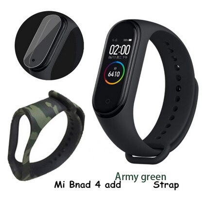 Original Xiao mi mi Band 4 Clever Uhr AMOLED Farbe Bildschirm Herzfrequenz Fitness Sport 50ATM Wasserdichte Clever Armbinde Bluetooth 5,0