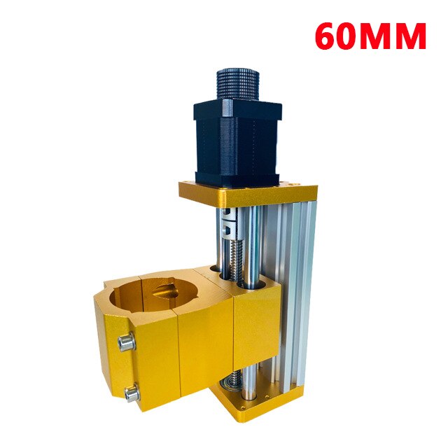 Module d&#39;axe Z CNC 3018 pour moteur pas à pas Nema 17/52 42/57, trou de broche 52mm en aluminium, Table coulissante, accessoire de Machine à graver: 42 stepper motor